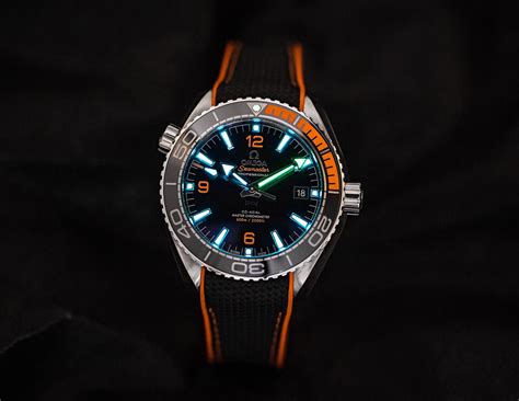 omega watch lume|what watch has the best lume.